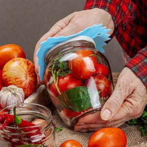 Maxdot 4 Pcs Large Rubber Jar Opener Pad Jar Opener 6.10 Inch Multi Function Non Slip Jar Opener Resistant Coasters for Weak Arthritis Hands Seniors Easy Opening (Macaron Colors)