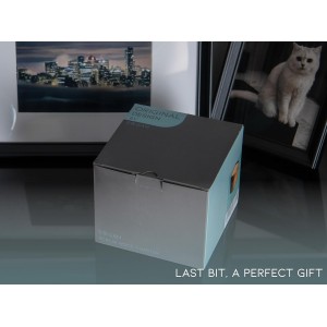 Wood Coaster for Drinks, Set of 6, Squircles Absorbent and Insulation Felt Stackable Cup Holders, Coasters for Wooden Table, Designed by S1EGAN