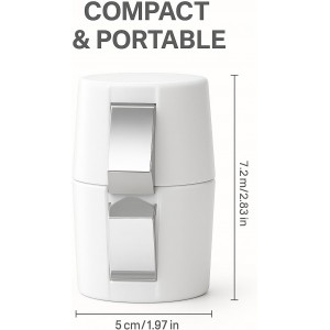 Egg Shell Opener 2-in-1 Egg Cracker & Peeler – Opens Raw Eggs & Peels Hard Boiled Eggs in Seconds – No-Mess Kitchen Gadget for Easy Egg Prep (black)