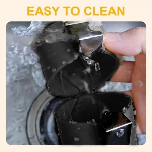 Egg Shell Opener 2-in-1 Egg Cracker & Peeler – Opens Raw Eggs & Peels Hard Boiled Eggs in Seconds – No-Mess Kitchen Gadget for Easy Egg Prep (black)