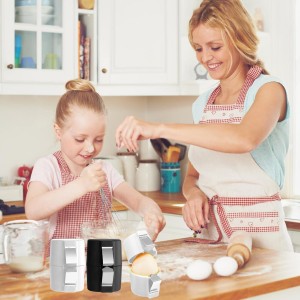 Egg Shell Opener 2-in-1 Egg Cracker & Peeler – Opens Raw Eggs & Peels Hard Boiled Eggs in Seconds – No-Mess Kitchen Gadget for Easy Egg Prep (black)