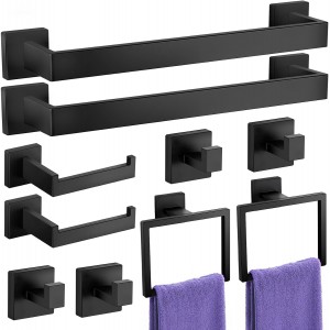 Bathroom Hardware Accessories Set: 10-Pi...