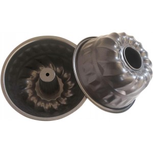 Small Fluted Cake Pan 6 Inch, Carbon Ste...