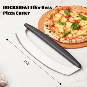 Pizza Cutter Rocker Blade, Sharp 14.3