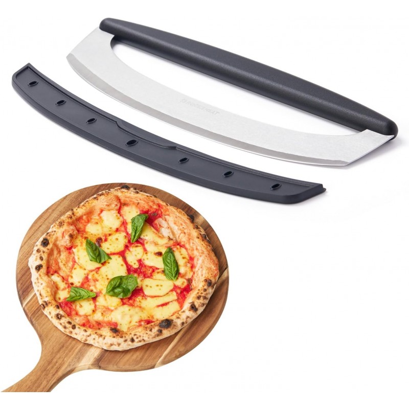 Pizza Cutter Rocker Blade, Sharp 14.3