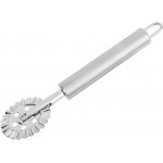 Pastry Wheel Cutter, Stainless Steel Fluted Pasta Crimping Wheel Dough Crimper Pie Crust Cutter Lattice Roller Ravioli Maker Tool for Pizza Noodle Cracker