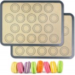 HOOMIL Macaron Silicone Baking Mats, 13