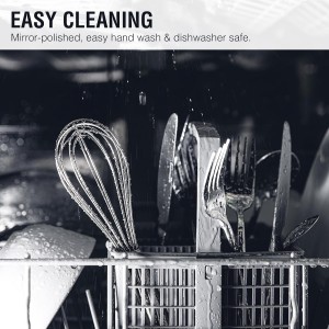 Stainless Steel Cooking Utensils Set, 7PCS Kitchen Utensils Set, Durable Kitchen Utensils - Meat Fork, Solid Serving Spoon, Ladle, Pasta Fork, Skimmer, Slotted Serving Spoon, Slotted Spatula