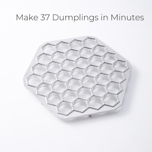 Pelmeni Maker – 37-Hole Aluminum Pelmeni Mold, Russian Ravioli Maker, Dumplings Mold for Homemade Siberian Meat Dumplings, Pierogi, and Pastry Dough Press
