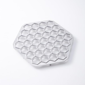 Pelmeni Maker – 37-Hole Aluminum Pelmeni Mold, Russian Ravioli Maker, Dumplings Mold for Homemade Siberian Meat Dumplings, Pierogi, and Pastry Dough Press