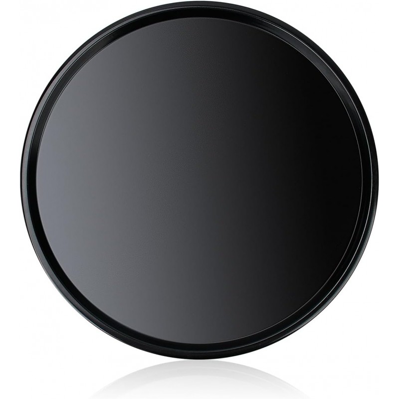 Round Pizza Pan for Oven,13 Inch Pizza Pan Compatible with Breville Smart Oven BOV800PP BOV800XL, Non-Stick Round Baking Pan Replacement for Breville Smart Oven Air Fryer Pro Accessories, Black