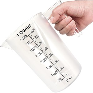 Plastic Measuring Cup with Handle, Pool ...