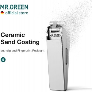 MR.GREEN Innovative Folding Nail Clippers Collapsible Nail Cutters Stainless Steel Nail Scissors Portable Travel Manicure Tools