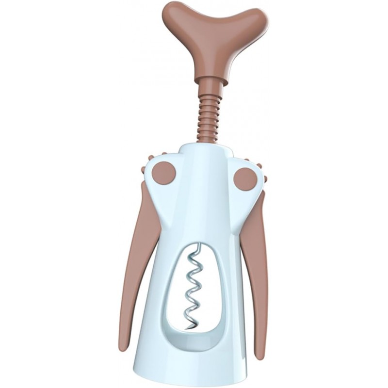 Press Extract Wine Opener Bottle Opener for Seniors Stainless Wing Corkscrew Easy to Use