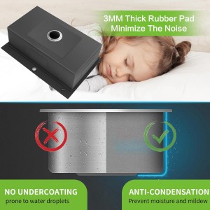 25x18 Inch Kitchen And Bar Sink - Stainless Steel Drop In Single Bowl Topmount Modern Kitchen And Bar Sink With Spoon Rest,Drain Strainer Set Compatibility With Various Kitchen&Bar Style