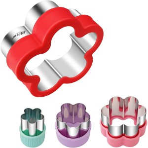 ALLTOP Flower Cookie Cutter Set – 4 Di...