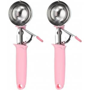 uxcell 2pcs Cookie Scoops, Ice Cream Sco...