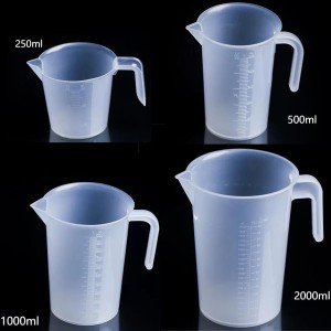Multi-Purpose Measuring Cup Set - 1/2 Cup BPA-Free Unbreakable Plastic - Stackable Dishwasher Safe - Liquid/Solid Measurement - Kitchen Essential