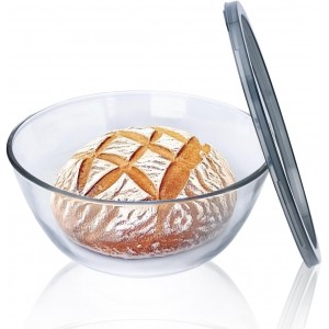 Large Glass Bowl for Sourdough Bread Mak...