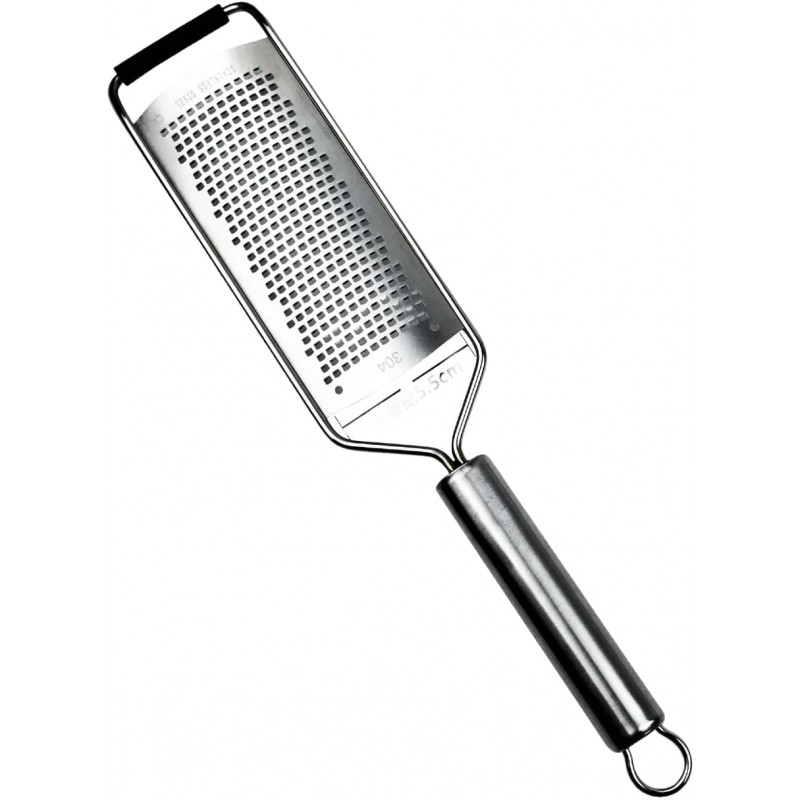 Stainless Steel 12 inch Cheese Grater, vegetable & Fruit grater Zester, Kitchen Tool Lemon Metal Zester with handle.
