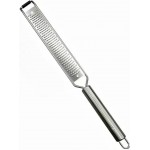 13.5 inch Lemon Zester, 304 Stainless Steel Cheese Grater, Kitchen Tool Metal Zester for Vegetable Fruits, Ginger, Garlic, Nutmeg, Chocolate, Citrus, Lime Zesters & Grater.