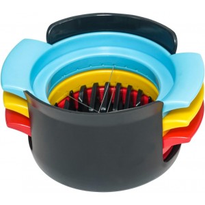 3-in-1 Egg Slicer for Hard Boiled Eggs, ...