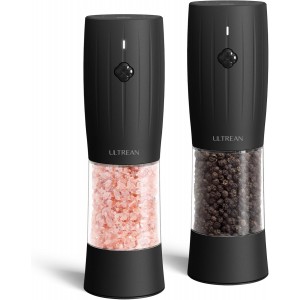 Ultrean Electric Salt and Pepper Grinder...