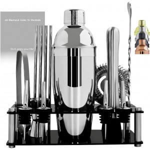 14-Piece Cocktail Shaker Set Bartender K...