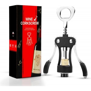 Wine Opener, Zinc Alloy Wine Bottle Open...