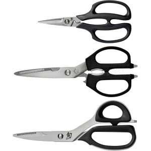 Shun 3-Piece Shear Set, Includes Multi P...