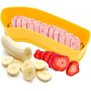 Fruit Slicer Banana Cutter, Strawberry S...