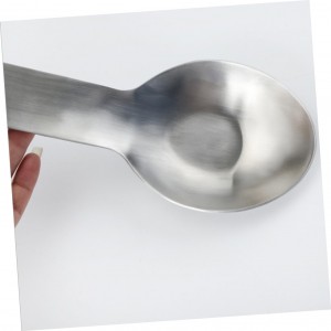 1pc Stainless Steel Spoon Rest Holder and Rustproof Utensil Rack for Home and Restaurant Use Easy to Clean Kitchen Accessory for Spatulas and Spoons