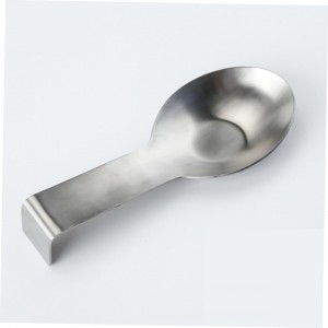 1pc Stainless Steel Spoon Rest Holder and Rustproof Utensil Rack for Home and Restaurant Use Easy to Clean Kitchen Accessory for Spatulas and Spoons