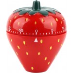 Mechanical Kitchen Timer, Egg Timer Cute, Wind up Timer Manual, Visual Timer, Cooking Timer Trawberry Shaped for Classroom Hard Boiled Eggs