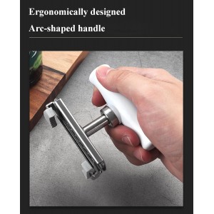 Jar Opener for Seniors with Arthritis & Weak Hands, Easy Twist Jar Openers, Adjustable Multifunctional Jar Lid Opener, Jar Bottle Cap Opener Gripper, Useful Gifts for Elderly/Women/Men (Wood Handle)