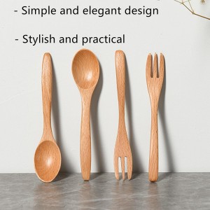 Wood Fork for Cooking, Meat Serving Forks Salad Servers Spaghetti Forks for Eating Cooking