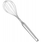 Stainless Steel Whisk Metal Whisk Balloon Wire Baking Whisks for Cooking Kitchen Whisking Beating Blending 12inch,Dishwasher Safe