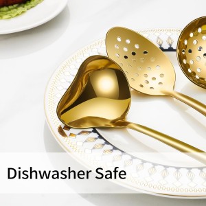 Lazycorner Cooking Utensil Set 11 Pcs Stainless Steel Kitchen Utensils Set Wok Utensils Kitchen Tool Set Spatula Set Heat Resistant Metal Kitchen Tools Ergonomic HandleEasy to Clean Dishwasher Safe