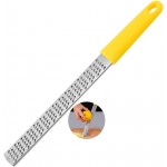 Lemon Zester & Cheese Grater & Vegetable Grater — Cheese Lemon, Garlic, Nutmeg, Chocolate, Fruits, Vegetables, Ginger Grater - Cheese Shredder & Stainless Steel Grater