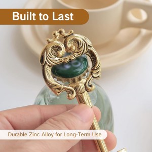 Vintage Key Bottle Opener for Bar Antique Style Beer Wine Openers Traditional Festival Dinner Cool Design Bartenders Cute Tools Men and Women Unique Present Idea