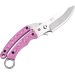 Heavy Duty Kitchen shears, all Purpose shears for food, Poultry Scissors, Stainless Steel Kitchen Scissors for camping, baking G10 Donut Pink