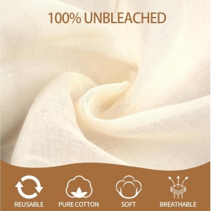 4-Pack Hemmed Cheesecloths - 20