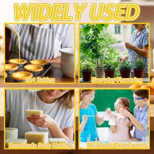 4 Pack Measuring Funnel Pitcher,PlasticMeasuring Cup with Long Spout,Large for Bakeware,Pancake,Batter,Muffin,Cakes,Soap Making,Watering Plants(1000Ml)