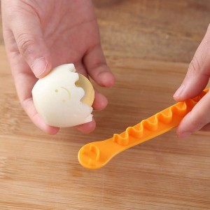 Egg Flower Cutter – Cute Boiled Egg Slicer for Creative Meals, Kitchen Mold Tool with Flower Shapes, Fun Food Shaper for Kids and Adults 2pcs