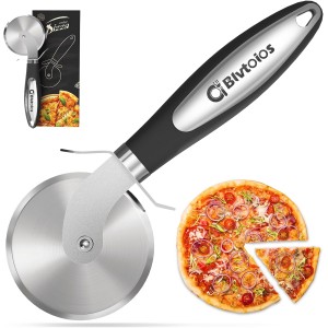 Premium Pizza Cutter, Multi-Purpose Stai...
