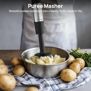 Consciot 10-in-1 Immersion Blender Handheld Max 1100W with Entire Stainless Steel Blender Shaft, Trigger Speed Control, 800ml Beaker, 600ml Chopper, Beaters, Frothers, Hooks, Masher, Whisk & 600ml Cup