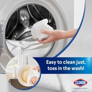 Clorox Ribbed Dishcloths - 100% Cotton Quick Dry Dish Cloths - Absorbent Multipurpose Cleaning for Restaurants, Kitchen, Bathroom, Hotel - 12