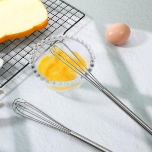 2 Pcs Mini Whisks Set, Stainless Steel Whisk Tiny Egg Whisk, Espresso Matcha Whisks Set Kitchen Baking Supplies For Cooking Steel Wire Gilded Kitchenware Multipurpose Cooking Supplies