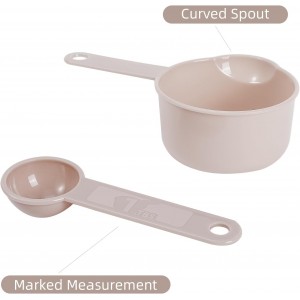 11PCS Measuring Spoons and Measuring Cups Set, Stackable Cups and Spoons, Nesting Cups Spoon for Cooking Baking Supplies, Kitchen Gadgets Essentials Tools