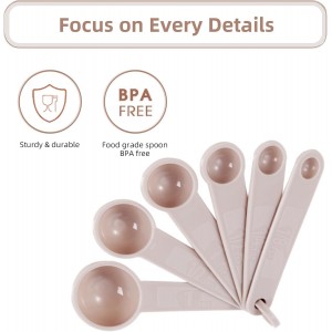 11PCS Measuring Spoons and Measuring Cups Set, Stackable Cups and Spoons, Nesting Cups Spoon for Cooking Baking Supplies, Kitchen Gadgets Essentials Tools